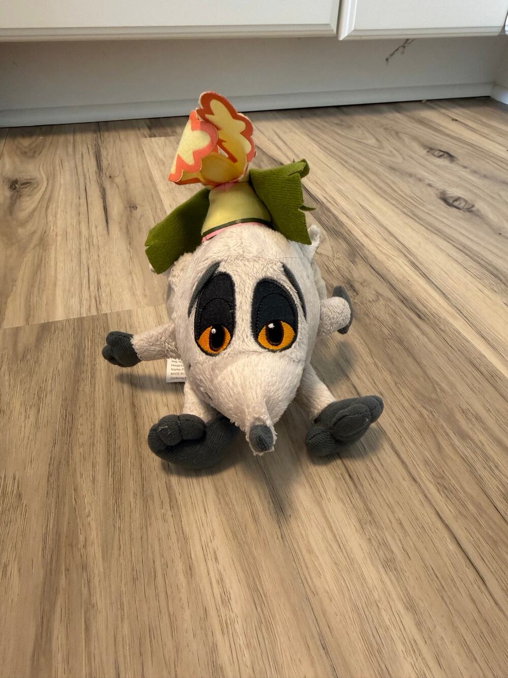 Rare 2009 Penguins Madagascar King Julien Lemur Stuffed Plush 7" No Sound